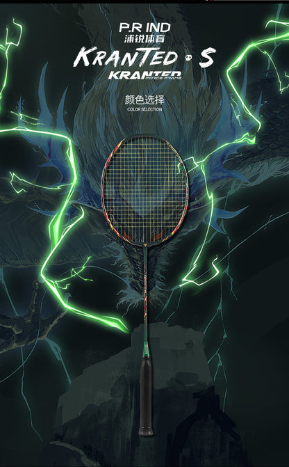 GXS P.R.IND KRANTED S Badminton Racquet Azure Dragon