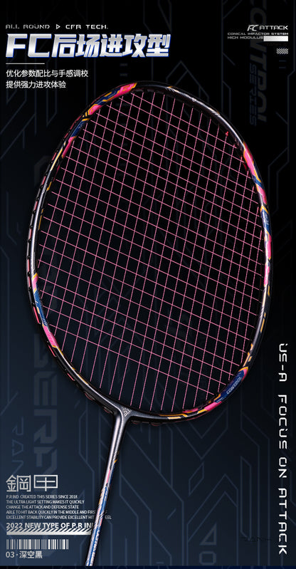GXS P.R.IND ULTRA SERAPH FC ATTACK Badminton Racquet